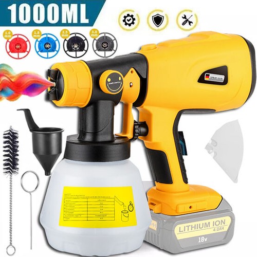 200w cordless paint spray - cordless, gun