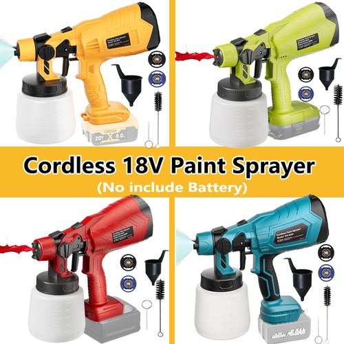 18v cordless spray gun - 18v,