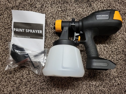 Cordless paint sprayer - paint,