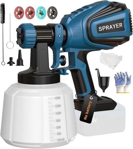 Cordless paint sprayer for - cordless,