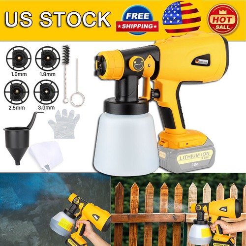 Cordless high pressure - high, spray