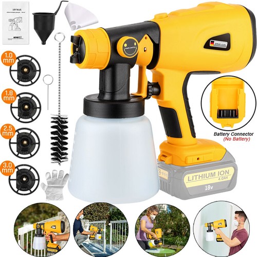 Cordless electric spray gun - electric,