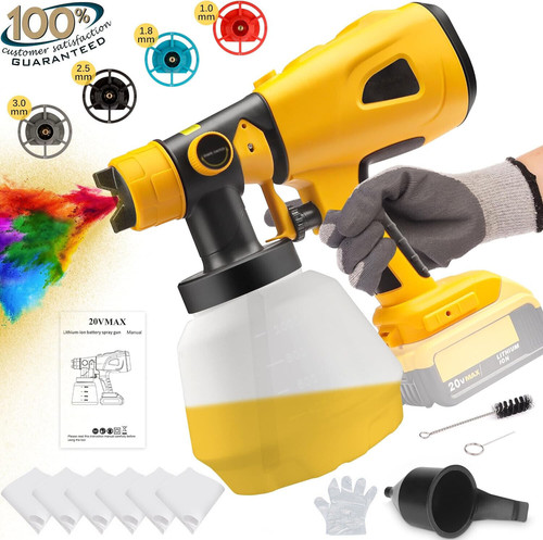 800ml cordless paint sprayer - cordless,